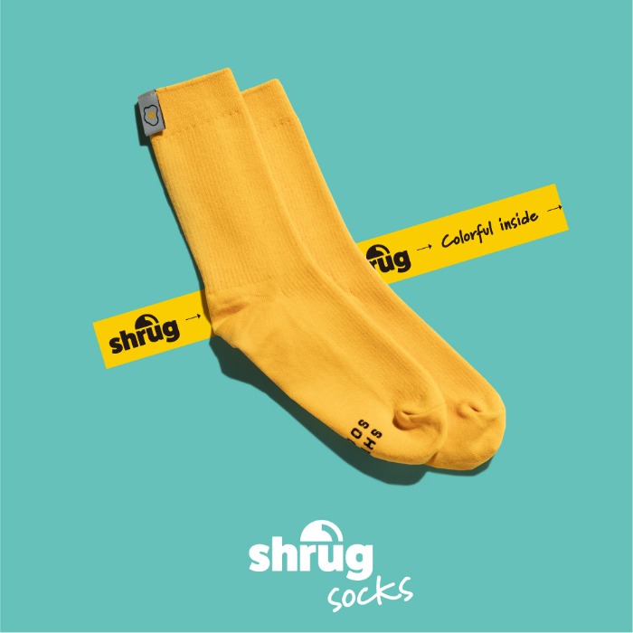 shrug(socks)